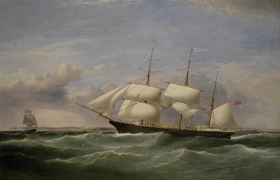 El barco Naparima saliendo de Deal de Samuel Walters
